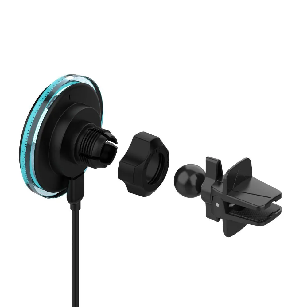 ADAM Elements OMNIA CX1 Magnetic Charging Car Mount - Black