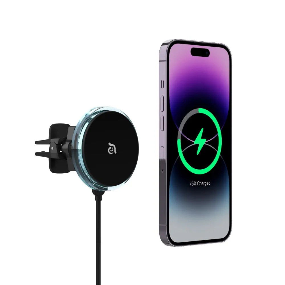 ADAM Elements OMNIA CX1 Magnetic Charging Car Mount - Black