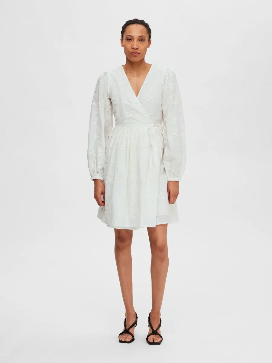 Aliana Wrap Dress - Selected Femme