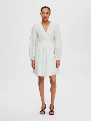 Aliana Wrap Dress - Selected Femme
