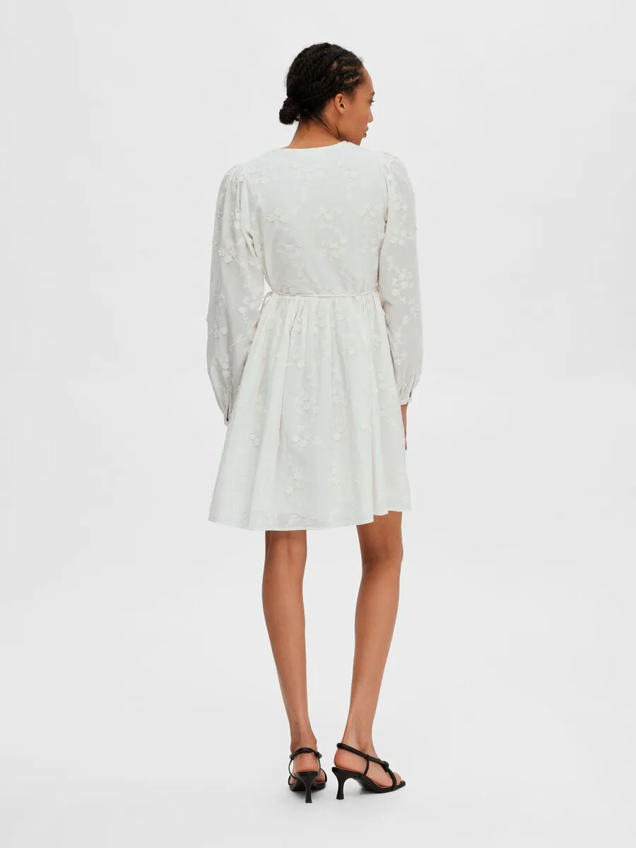 Aliana Wrap Dress - Selected Femme