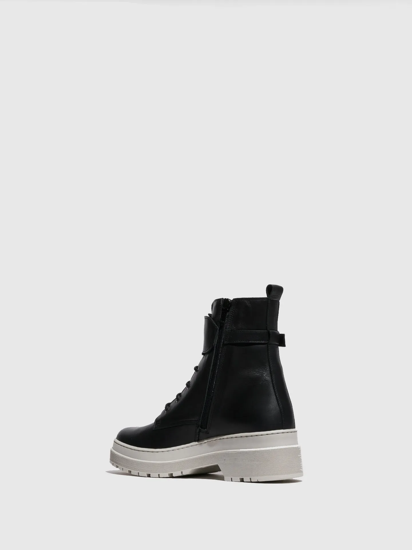Black Buckle Boots
