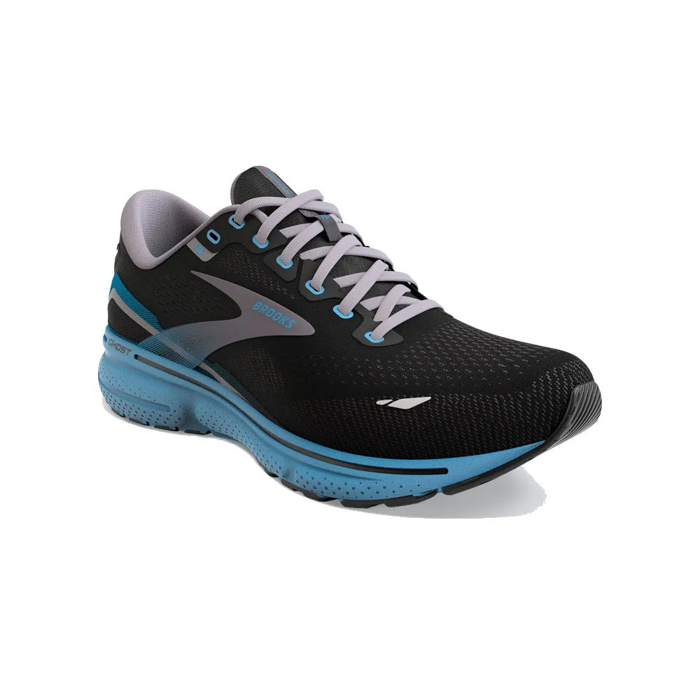 BROOKS GHOST 15 BLACK/BLACKENED PEARL/BLUE - MENS
