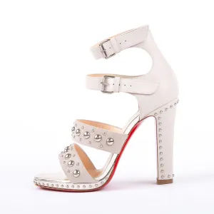 Decodame Heels Beige Size 36.5