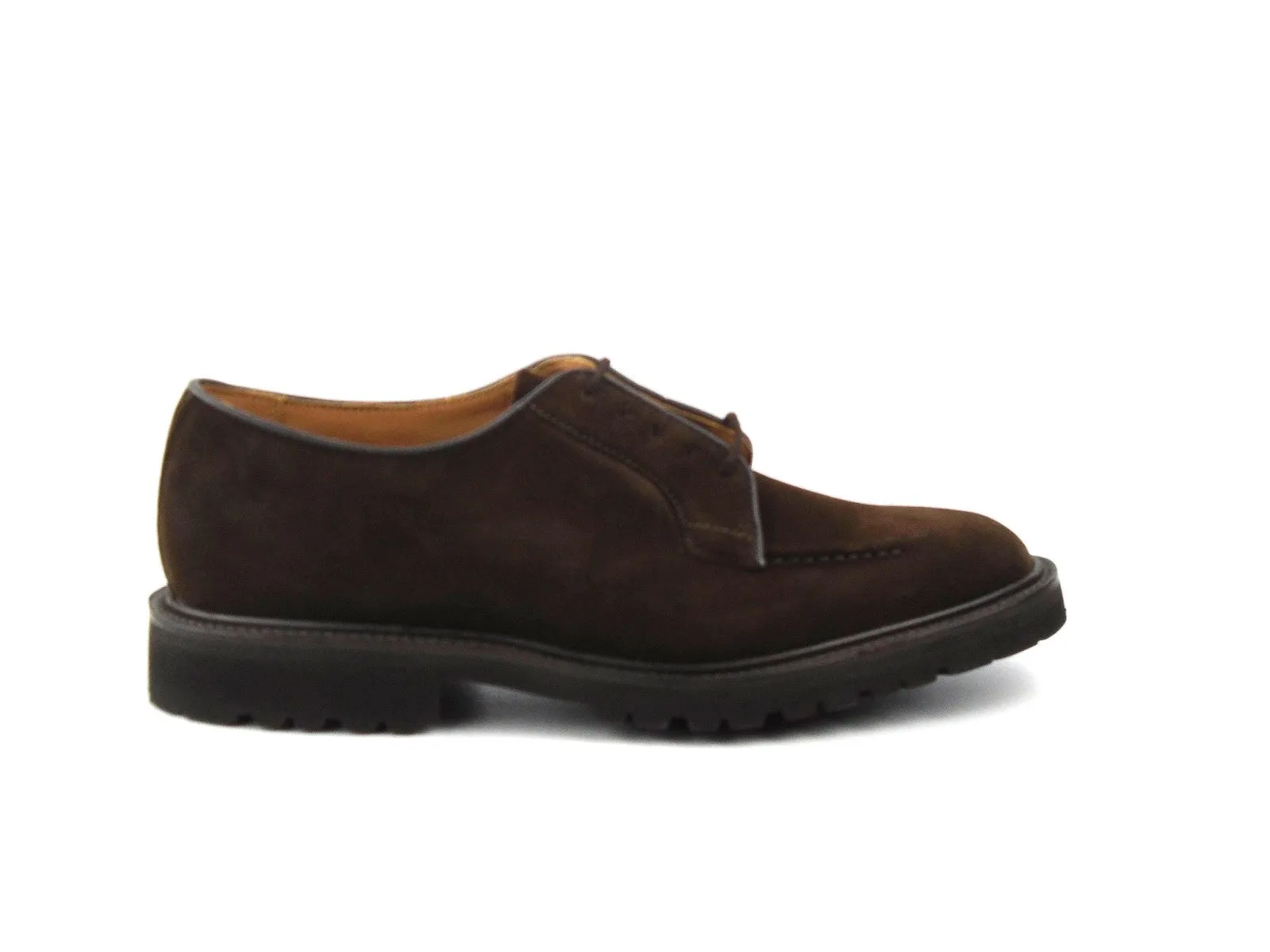 Derby Shoe - Chocolate Repello Suede