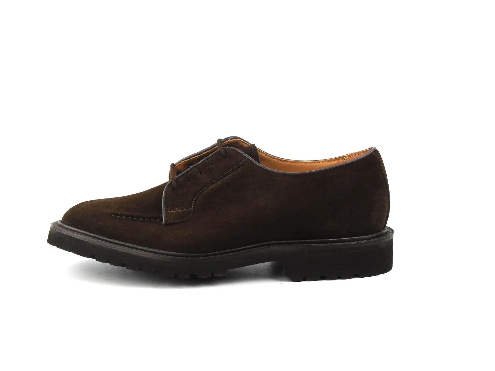 Derby Shoe - Chocolate Repello Suede