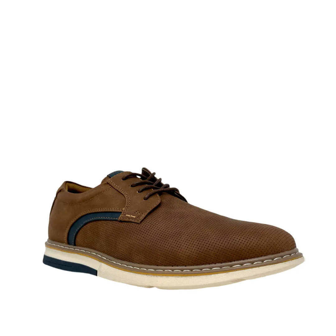 Derby shoes Giaco para hombre color tan