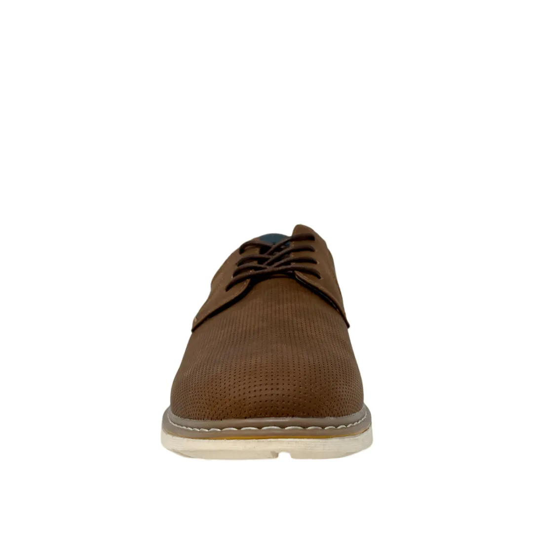 Derby shoes Giaco para hombre color tan