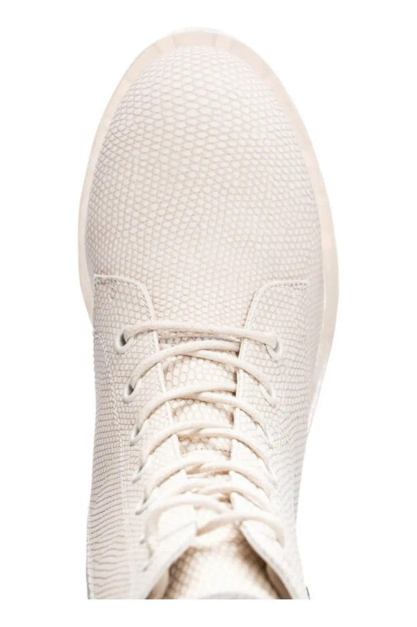 Dirty Laundry Mazzy Natural Combat Booties
