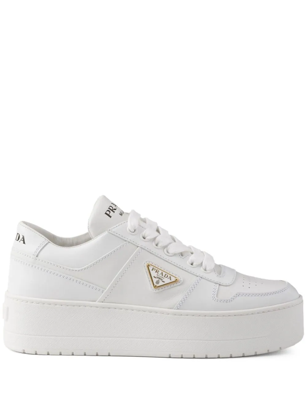 downtown bold leather sneakers