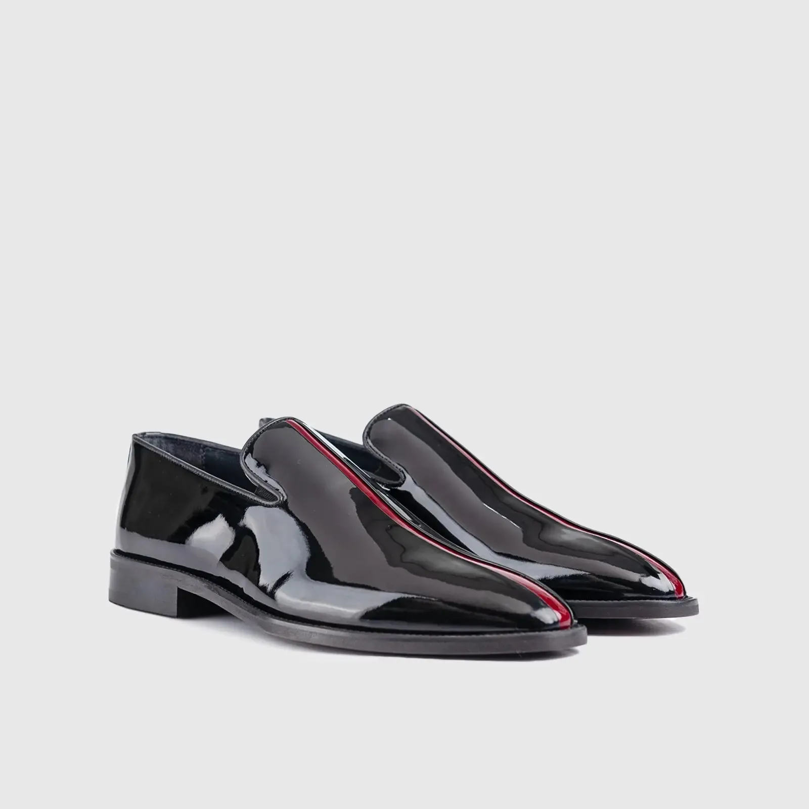 Dress Slip Ons 2-693 Black Patent