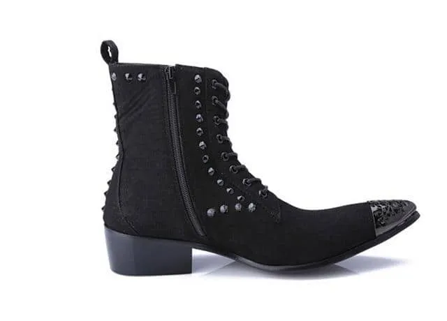 Elegant Skull Boots