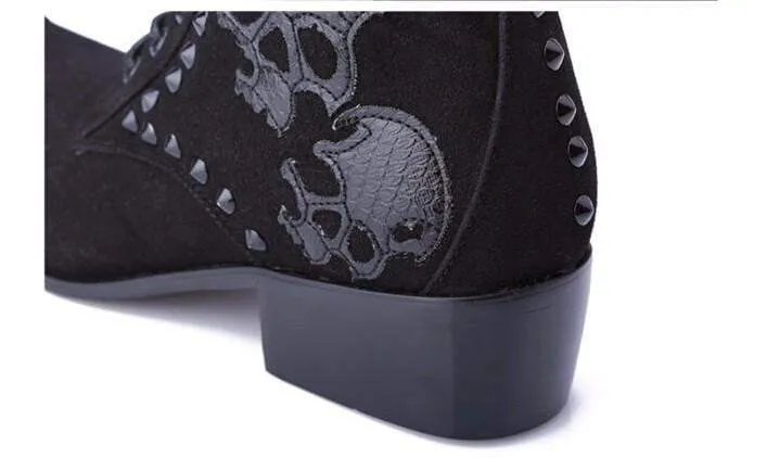 Elegant Skull Boots