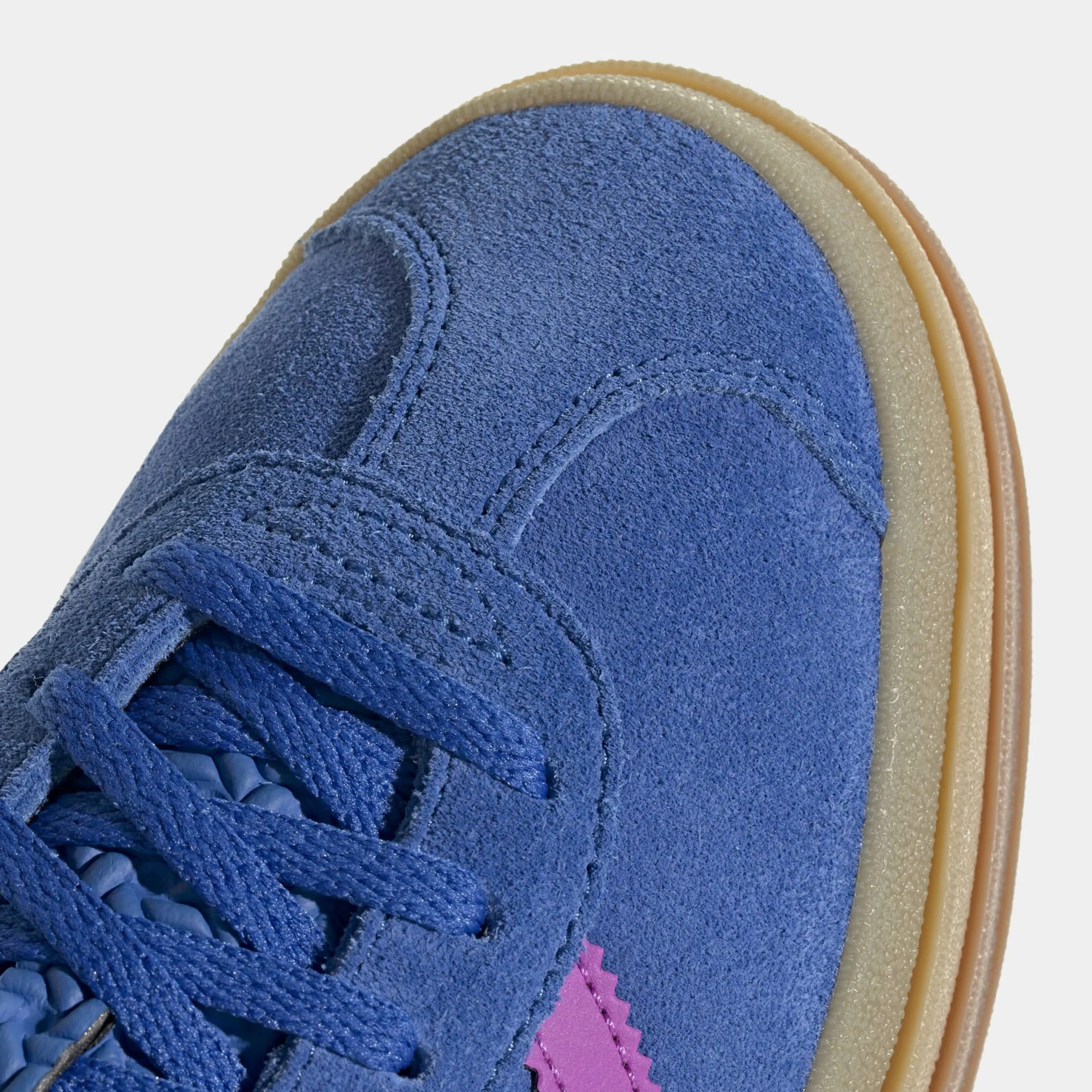 Gazelle Bold Womens Lifestyle Shoes (Bold Blue/Lucid Pink)