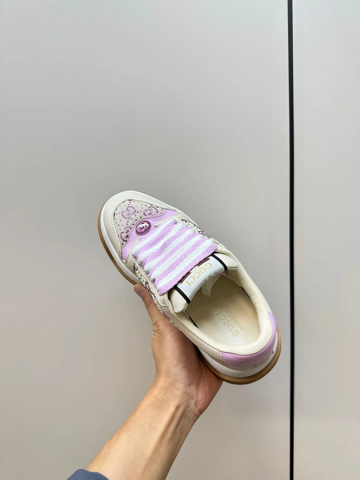 GG Screener Sneaker Pink Blush