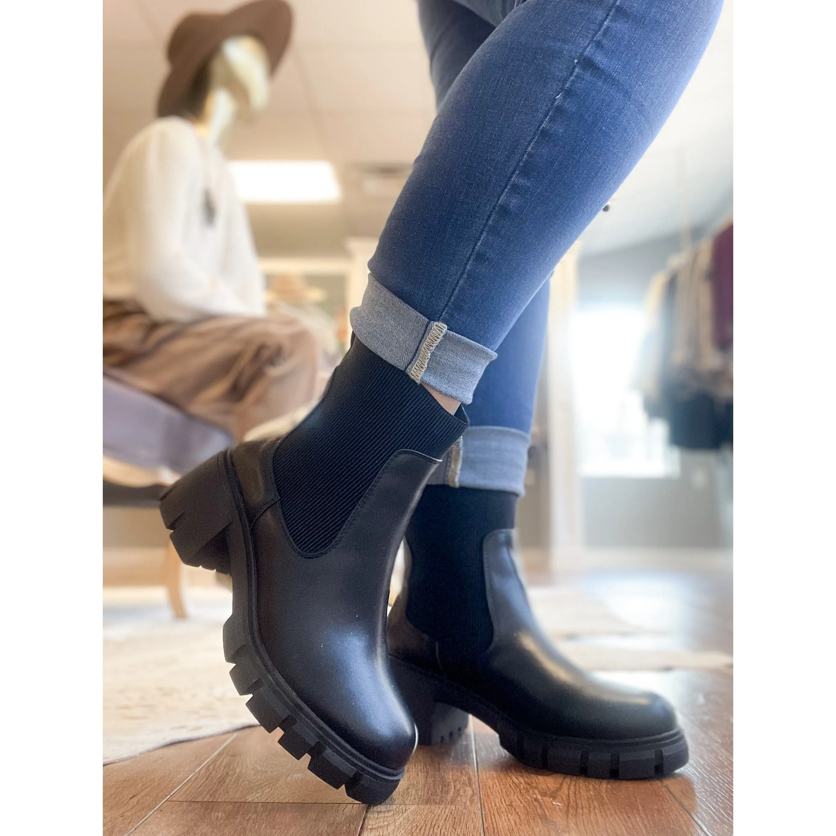 Just Edgy Combat Boot