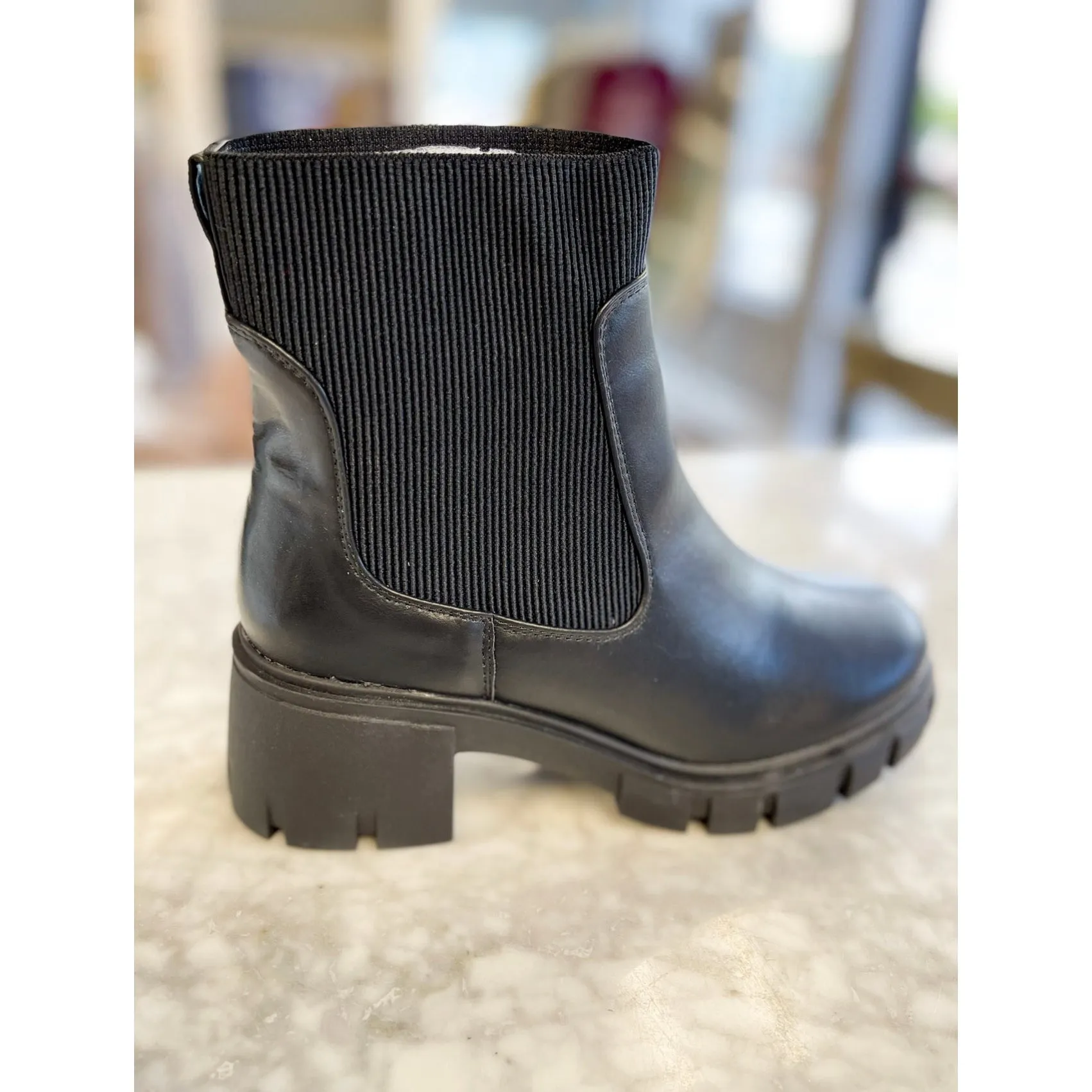Just Edgy Combat Boot