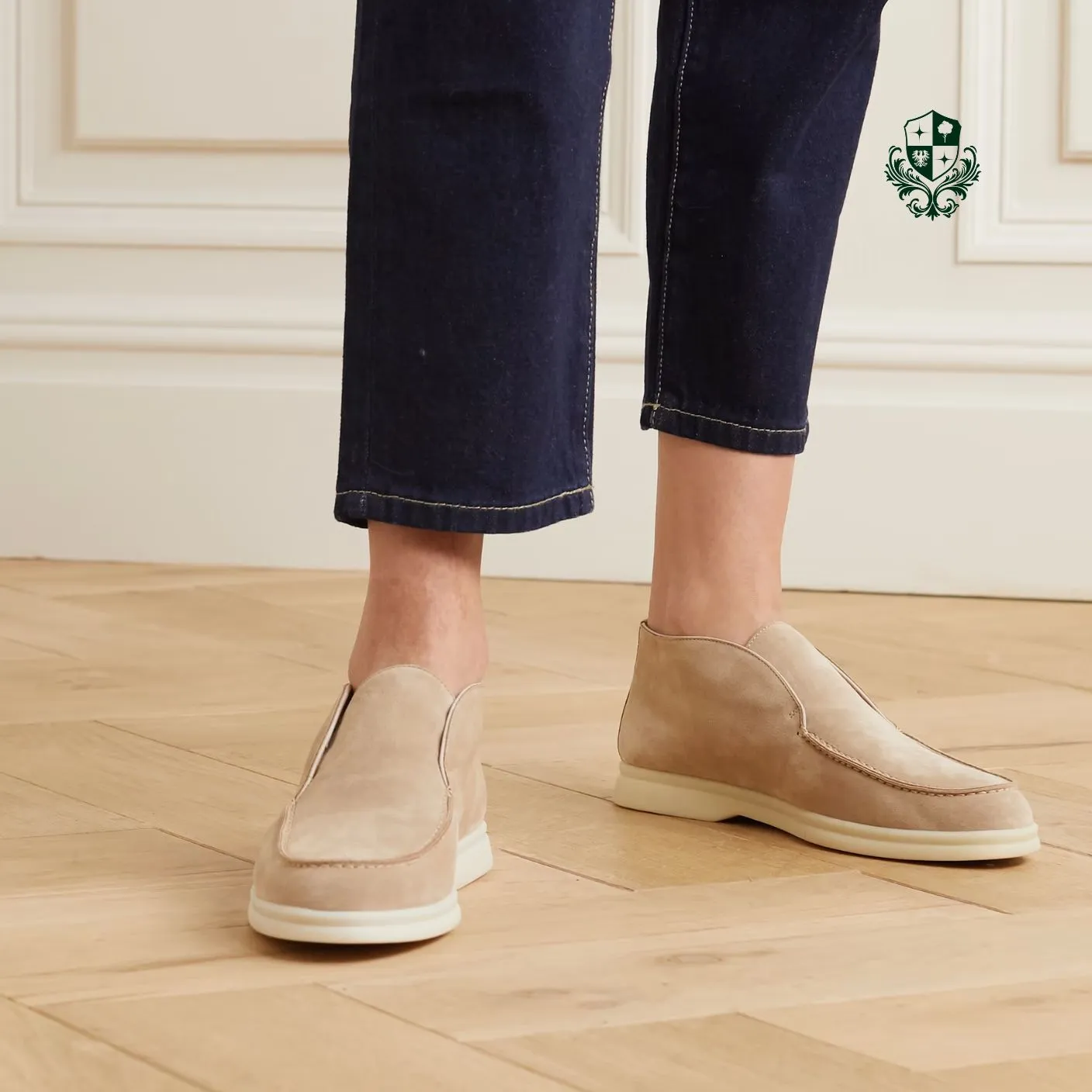 Loafer Palermo Azul Eucalipto