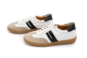 Lotus Black and White Leather