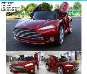Luxury Kids Electric Car With  Stylish Design With 2 Batteries , 2 Motors And Multi Functions