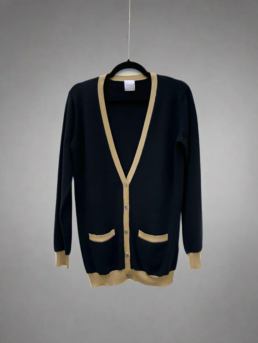 MADELEINE THOMPSON Cashmere Cardigan Size M