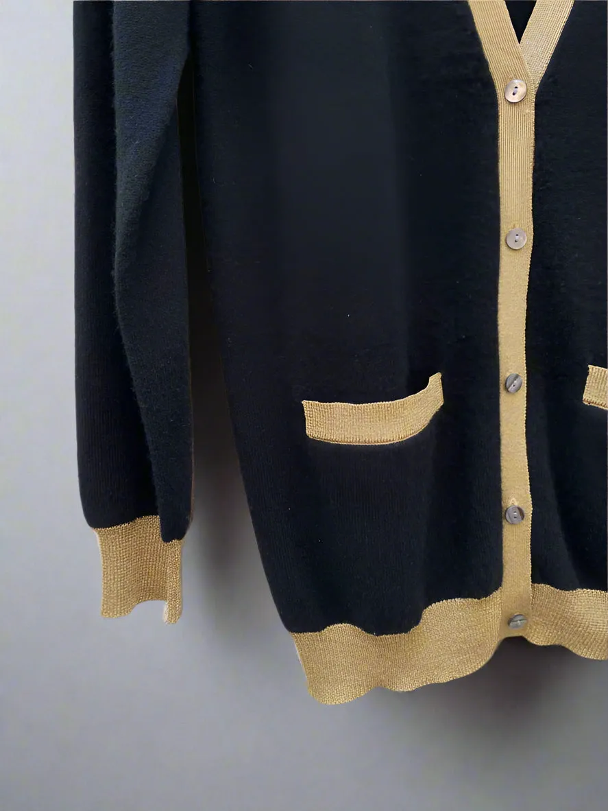 MADELEINE THOMPSON Cashmere Cardigan Size M