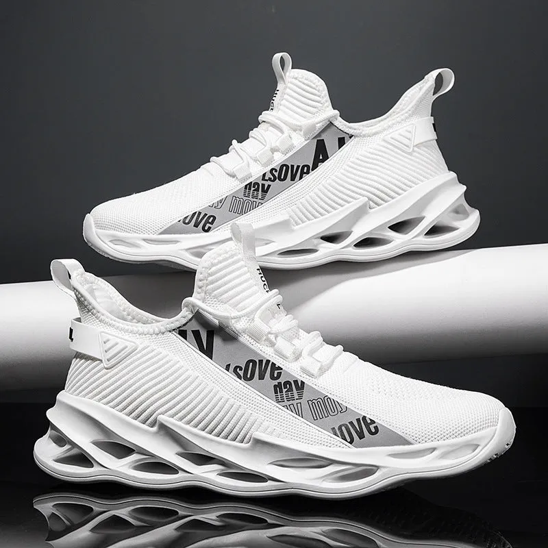 Men's Reflective Flyknit Sneakers