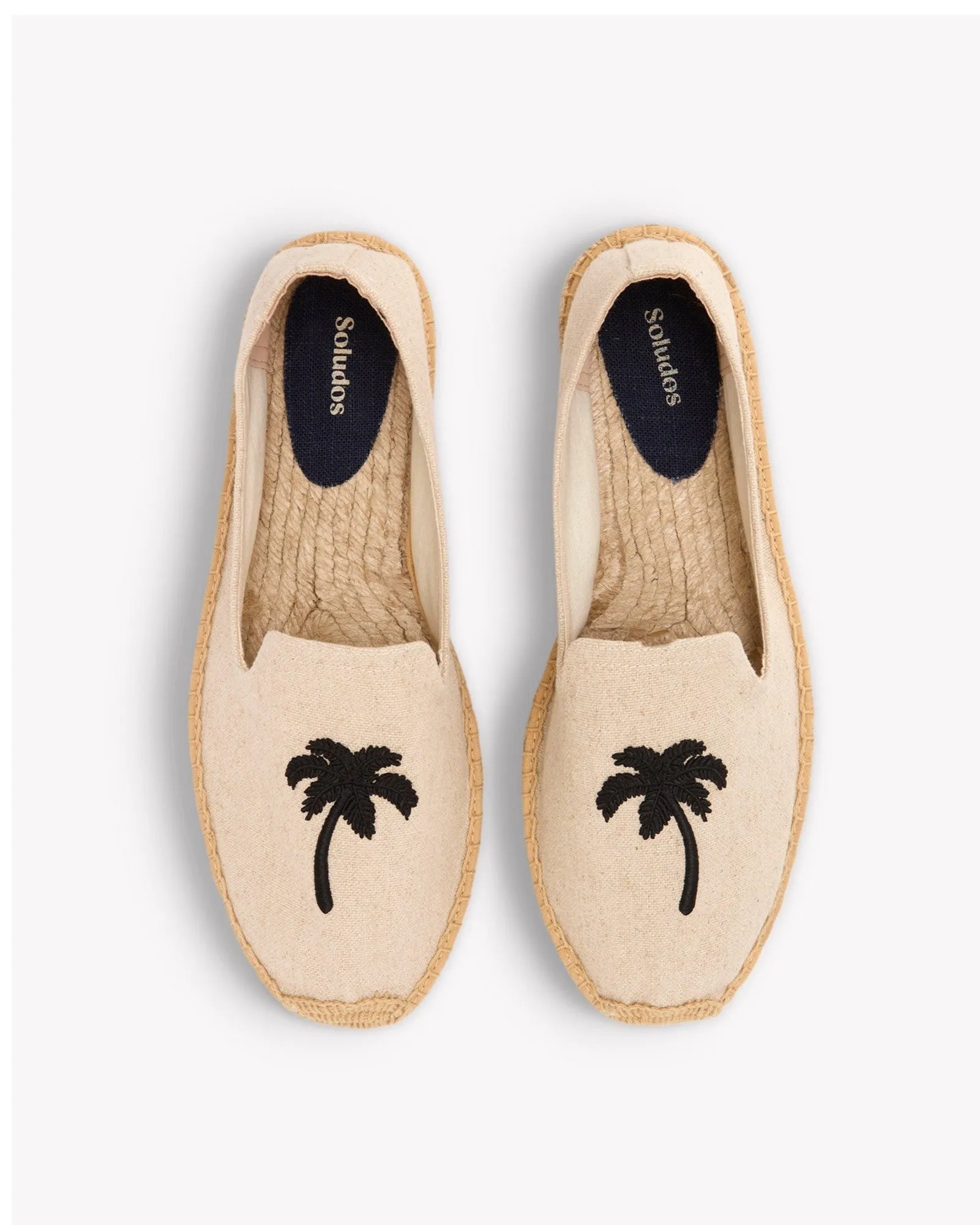 Mens_Espadrilles_The Smoking_Embroidery_Natural Undyed - Palm Tree