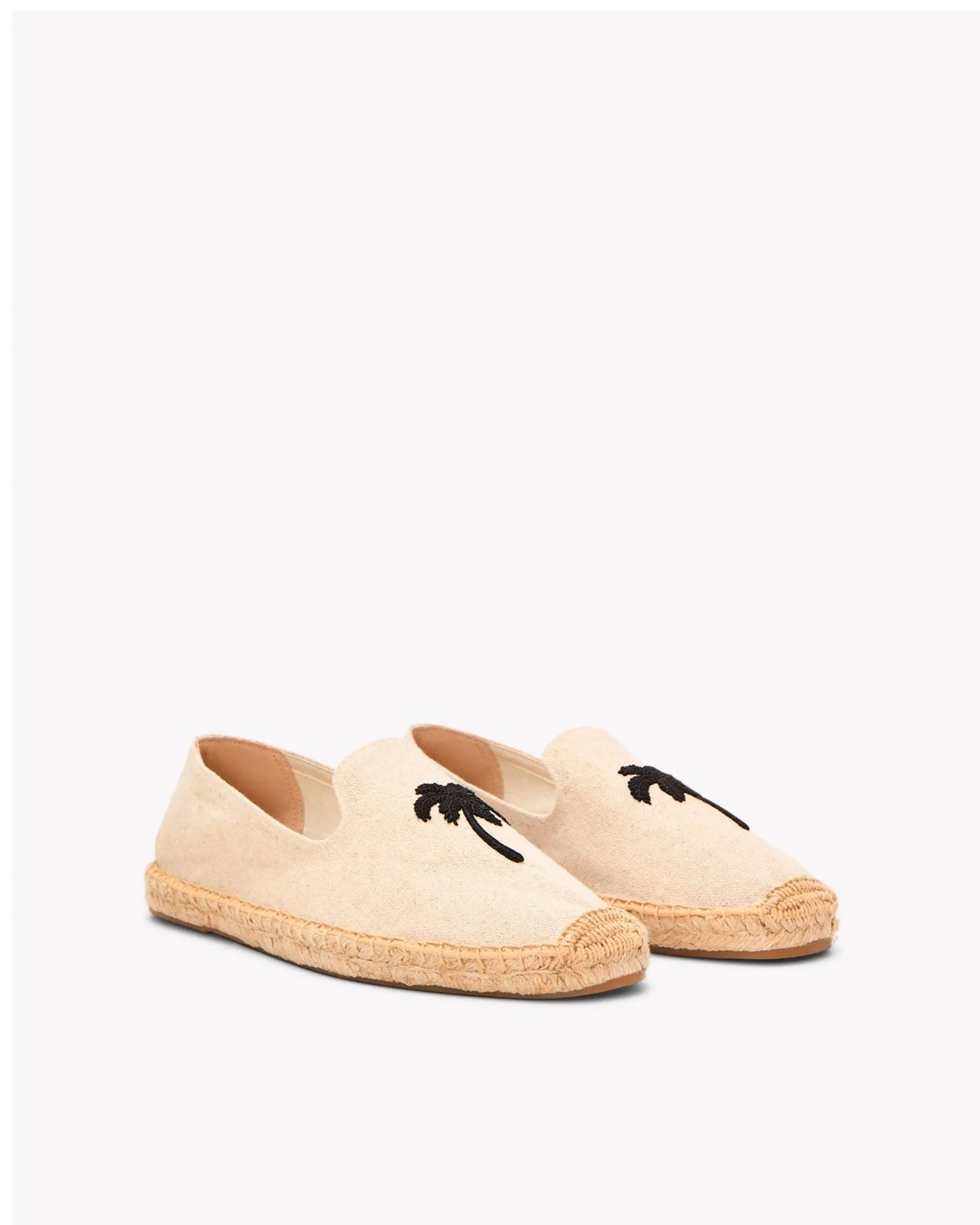 Mens_Espadrilles_The Smoking_Embroidery_Natural Undyed - Palm Tree
