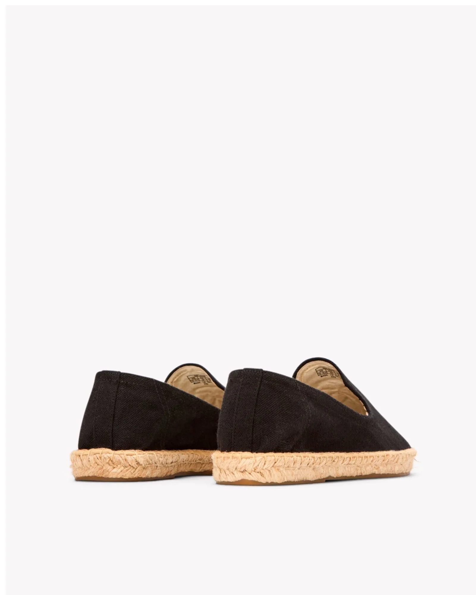 Mens_Espadrilles_The Smoking_Embroidery_Noche Black - Palm Tree