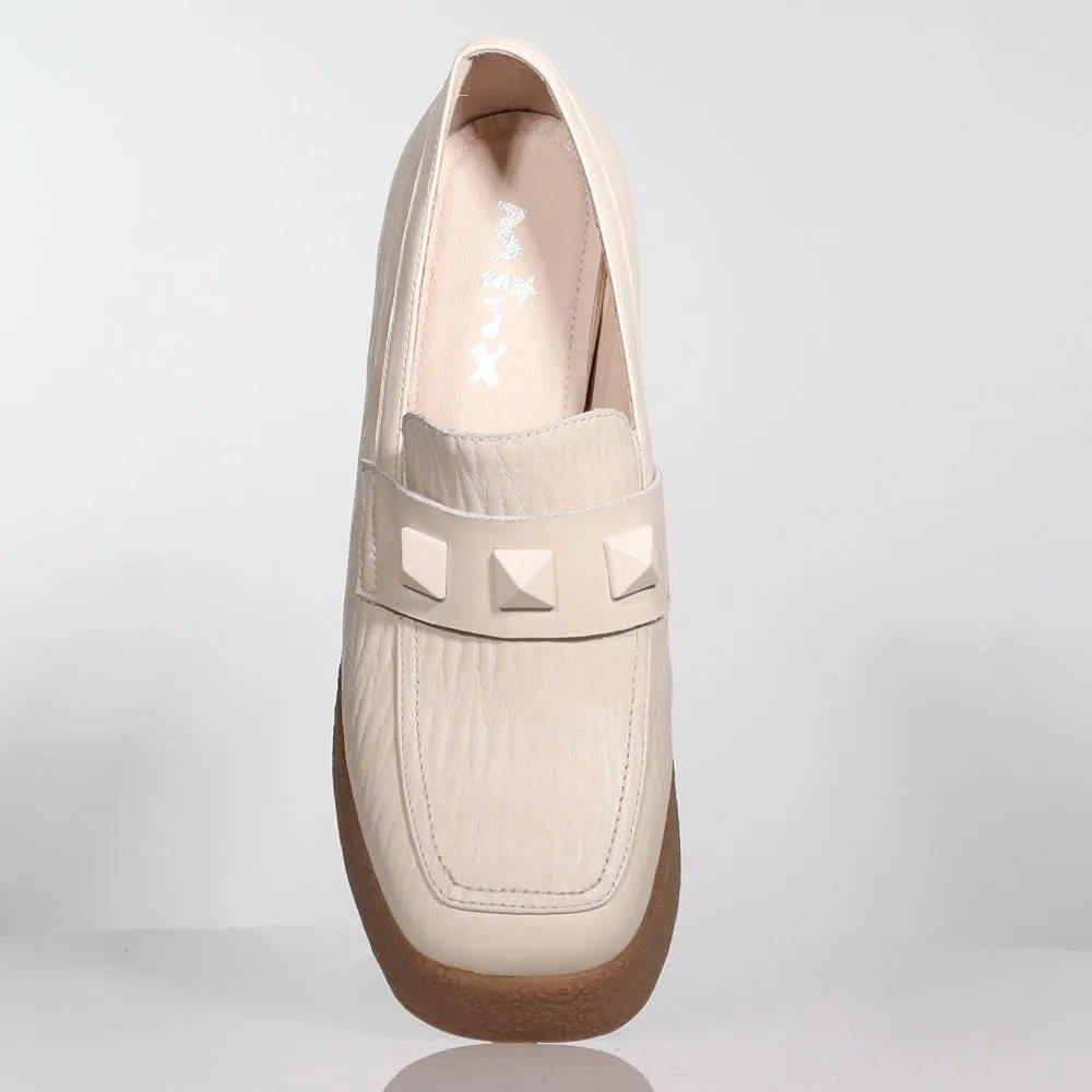 Minx Kendra - Ivory Quilted