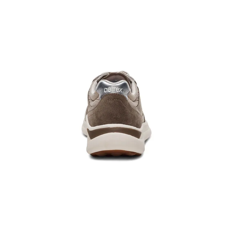 Molly Lace Up Women Sneakers Taupe