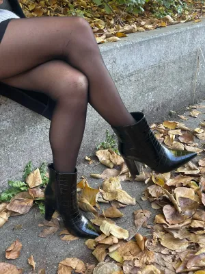 Nadia Ankle Boots - Black