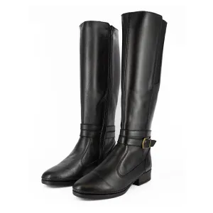 Okwamanje : Ladies Leather Boot in Black Relaxa