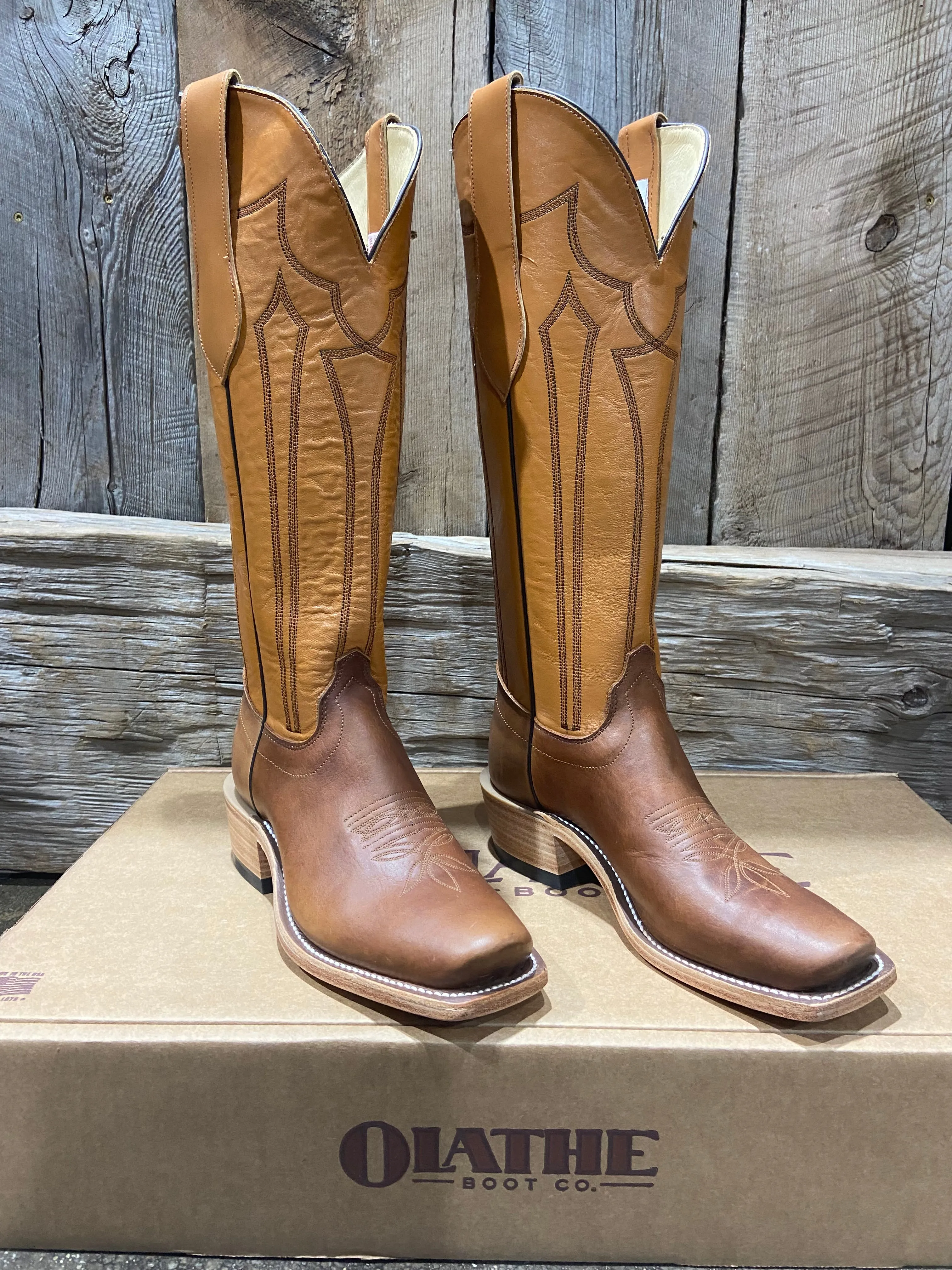 OLATHE VENETTA CUERO TALL TOP BOOT