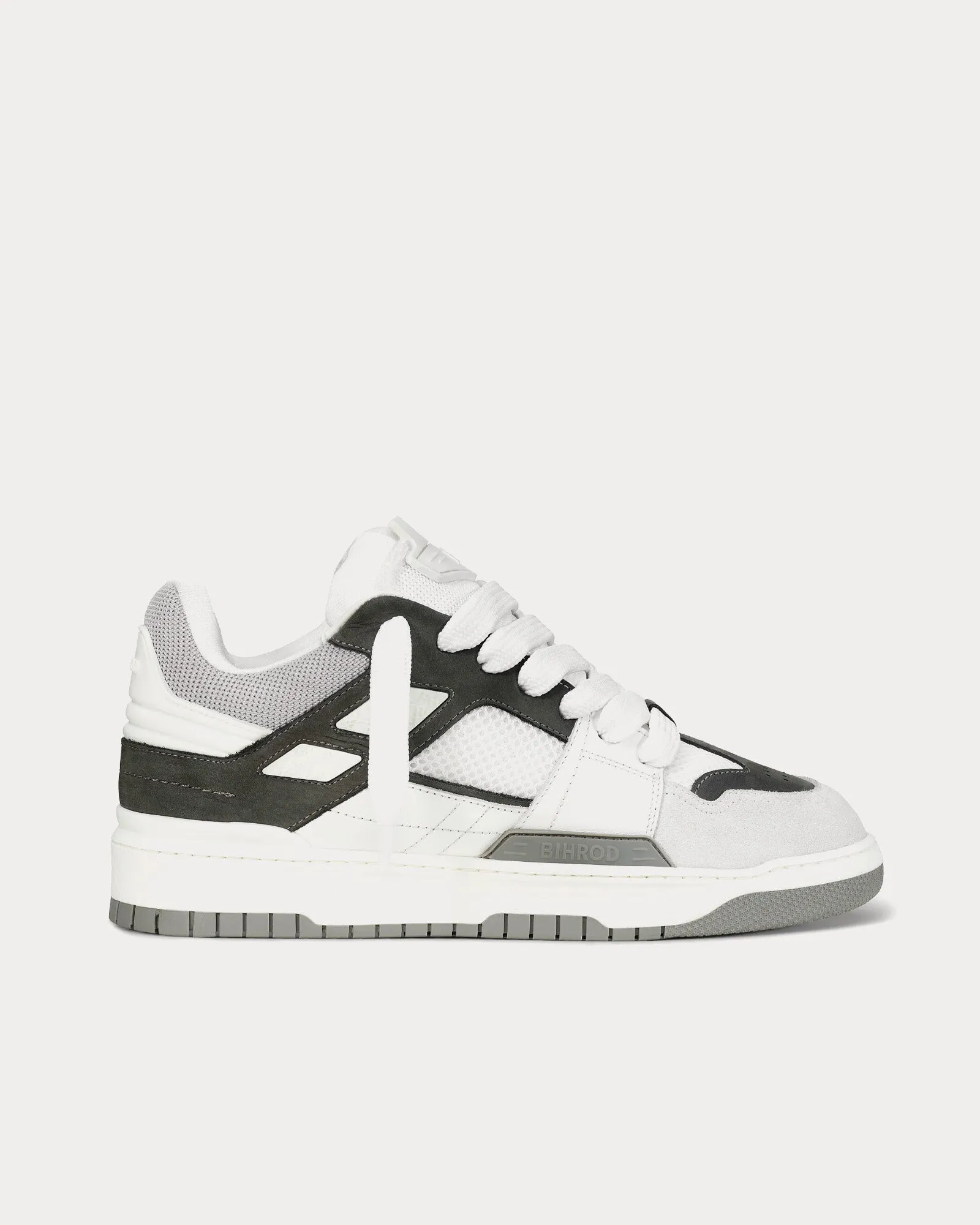 Persy White / Duo Grey Low Top Sneakers