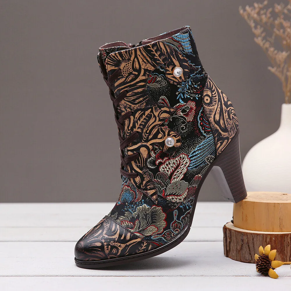 Pointed Low Tube Muffin Black Women's Fashion Boots Short Boots