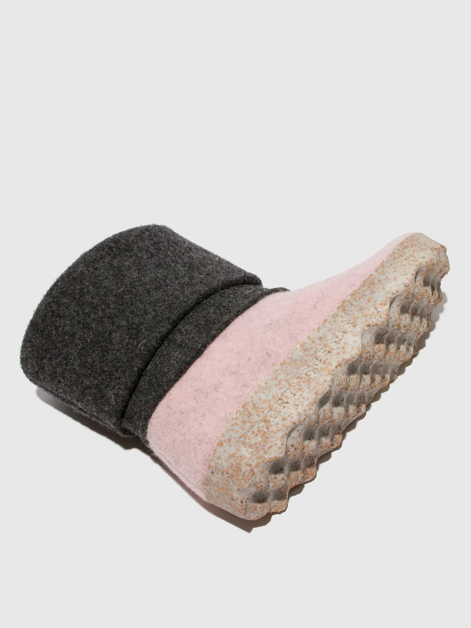 Round Toe Boots CADY PINK/DARK GREY