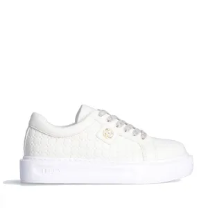 Scarpe LIU JO Sneakers Kylie 515 con Dettagli Geometrici colore Bianco