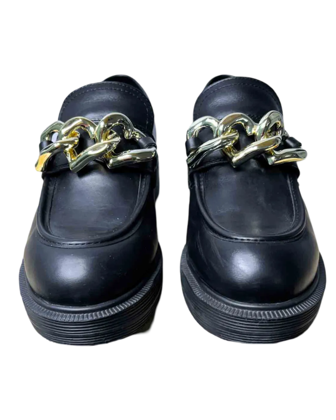 Size 39 | Love Moschino Black Vitello Nero Loafers