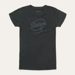 Stetson Women's Black Lariat T-Shirt