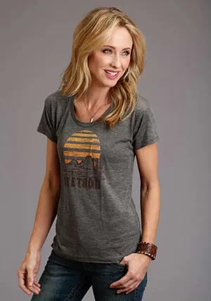 Stetson Women's Cactus Sunset T-Shirt