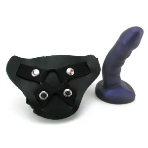Tantus Curve 6.5 Inch Dildo Strap-On Harness Kit