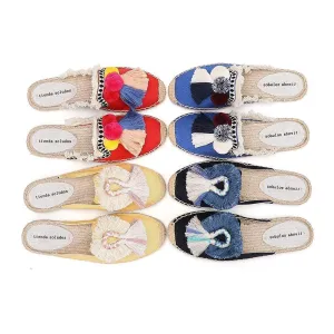 Tassel Espadrilles Mules