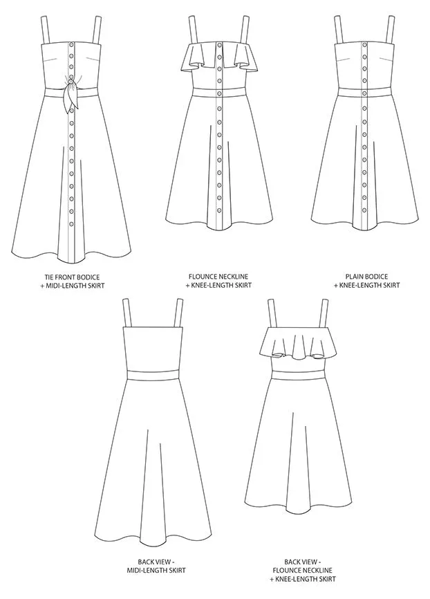 Tilly and the Buttons - Seren Dress Sewing Pattern