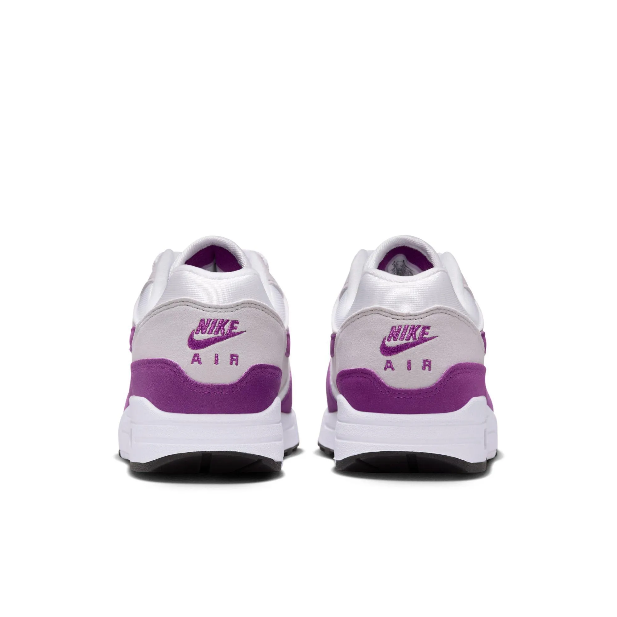 Women's NIke Air Max 1 '87 T White/Bold Berry-Neutral Grey-Black