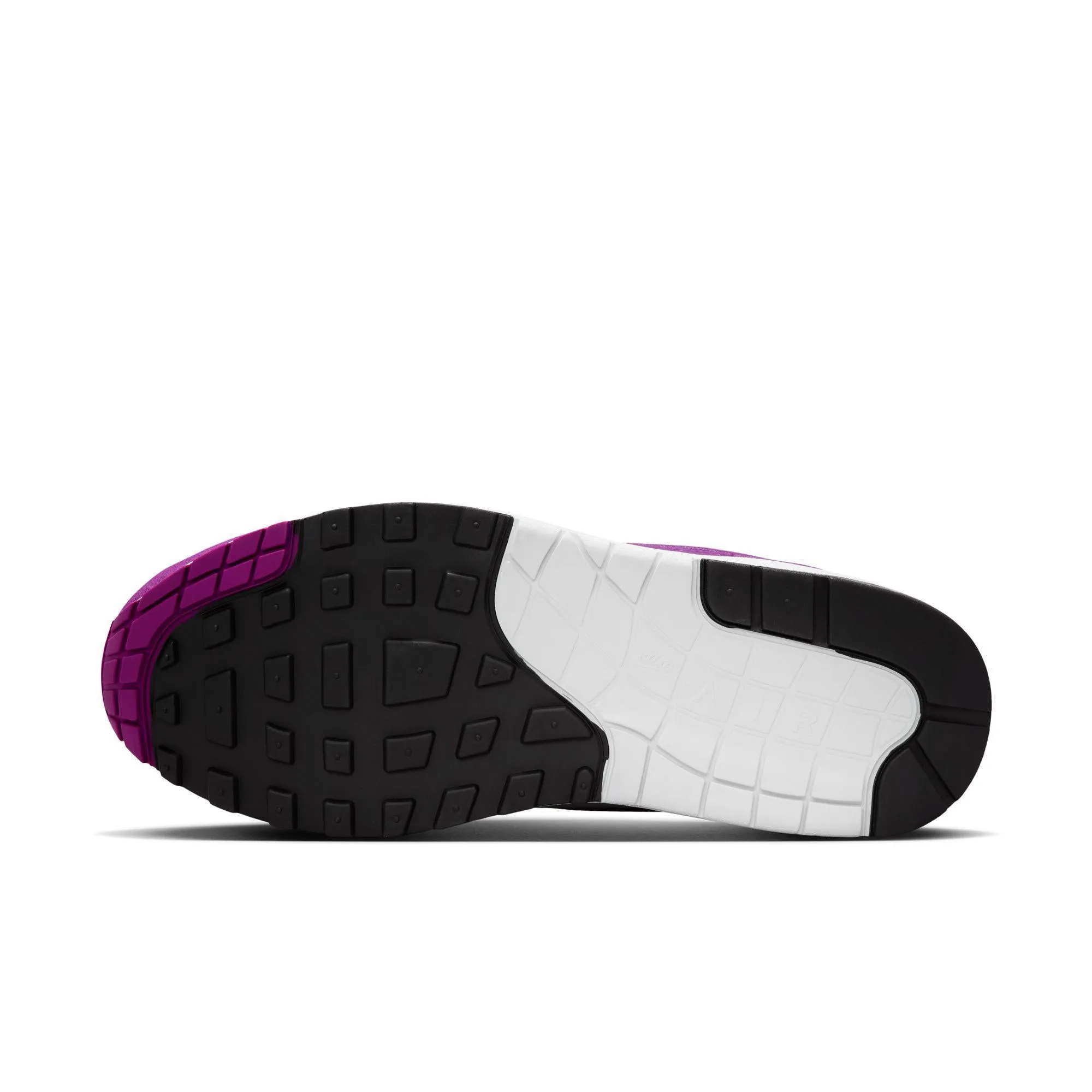 Women's NIke Air Max 1 '87 T White/Bold Berry-Neutral Grey-Black